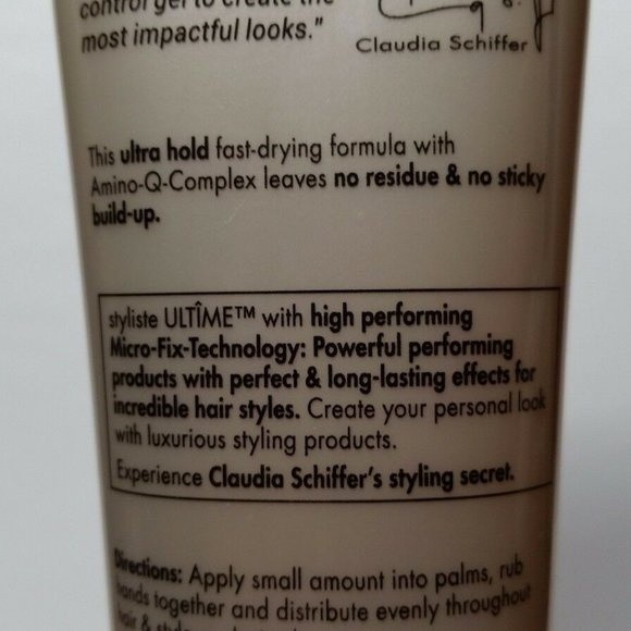 4 Schwarzkopf Amino-Q Gel for Ultra Hold - Picture 9 of 13